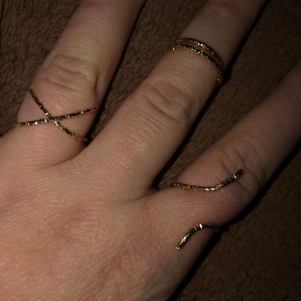 Custom made 3 ring set!